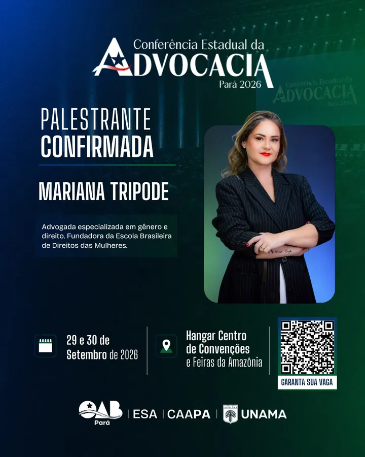 Palestrante confirmado: Mariana Tripode
